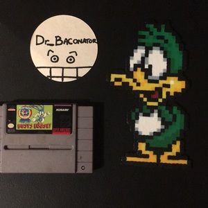 Plucky Duck Perler Art